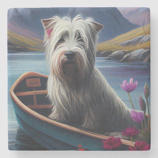 Skye Terrier på en Paddle: En Scenia Äventyr Stenunderlägg (Framsidan)