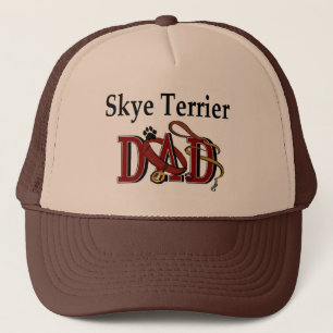 Skye Terrier Pappa Gifts Truckerkeps