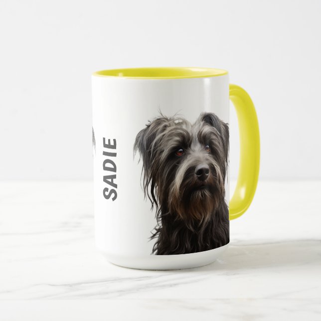 Skye Terrier Personlig mugg (Framsida höger)