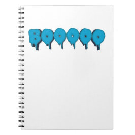 skygg spöktext anteckningsbok