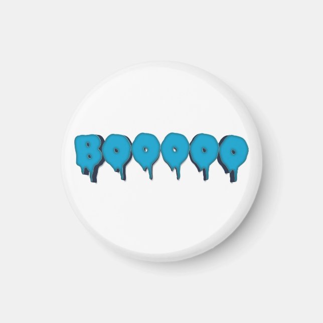 skygg spöktext magnet (Framsidan)