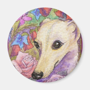 Skygga blomman Whippet Magnet