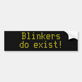 Skygglappar finns! bildekal