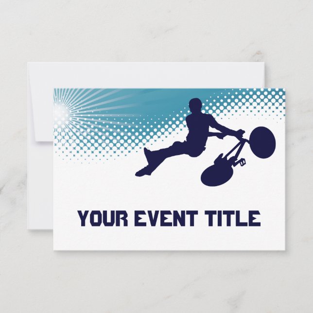 skyhög bmx inbjudningar (Framsida)