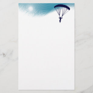 skyhög skydiving brevpapper