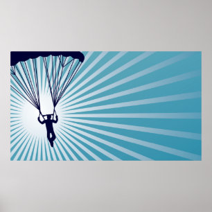skyhög skydiving poster