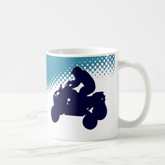skyhöga kvadrater kaffemugg (Höger)
