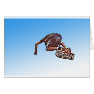 Skyhögt Hälsningskort