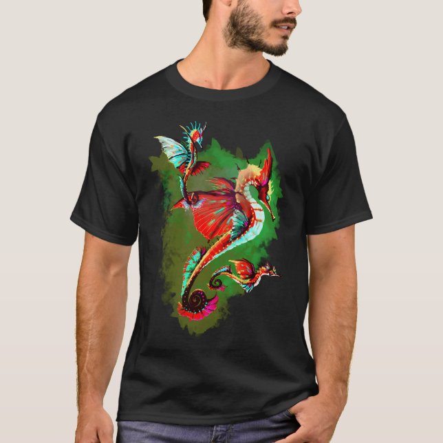 SkyHorses Röda T Shirt (Framsida)
