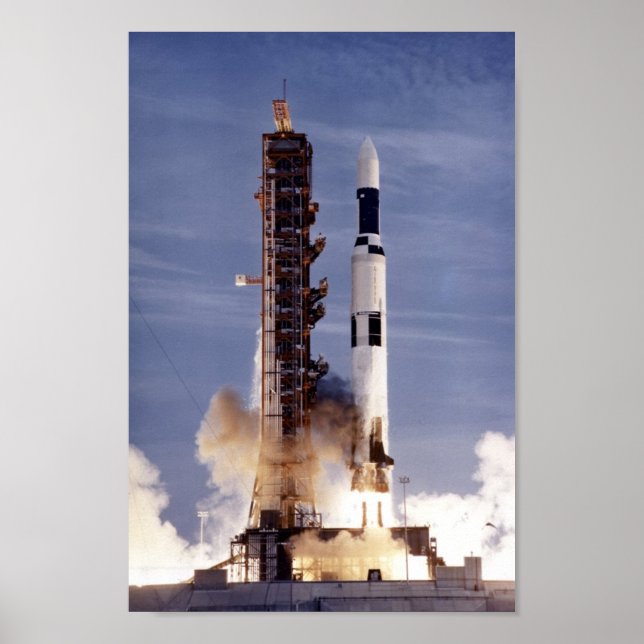 Skylab 1-start poster (Framsidan)