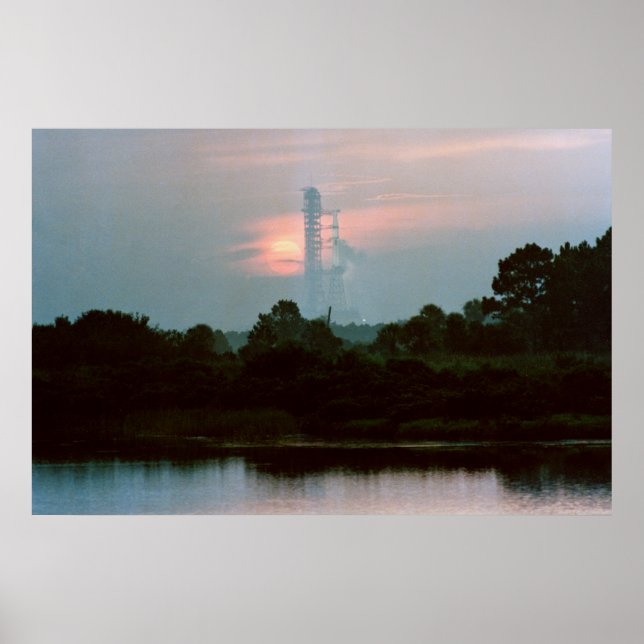 Skylab 4 på startplattan poster (Framsidan)