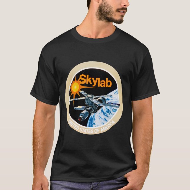 Skylab-programkorrigering T Shirt (Framsida)