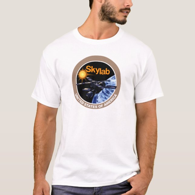 Skylab programlogotyp tee shirt (Framsida)