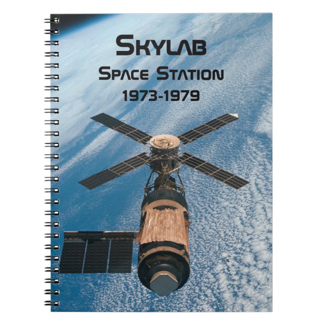 Skylab Space Station Anteckningsbok (Framsidan)