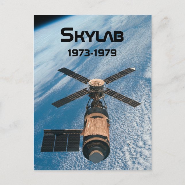Skylab Space Station Vykort (Framsida)