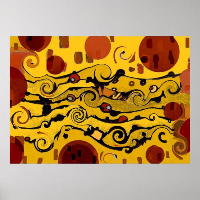 Skyland - Poster Abstrakt (Framsidan)