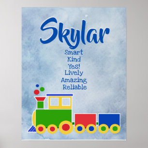 Skylar Namn Poster