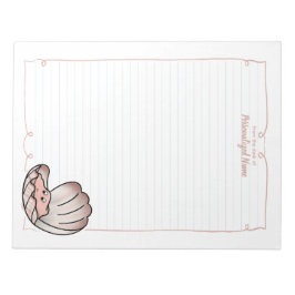 Skylar Scallop Lining Anteckningsblock