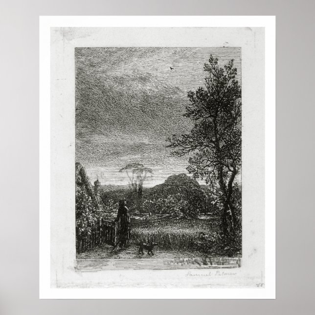 Skylark (etsning) poster (Framsidan)