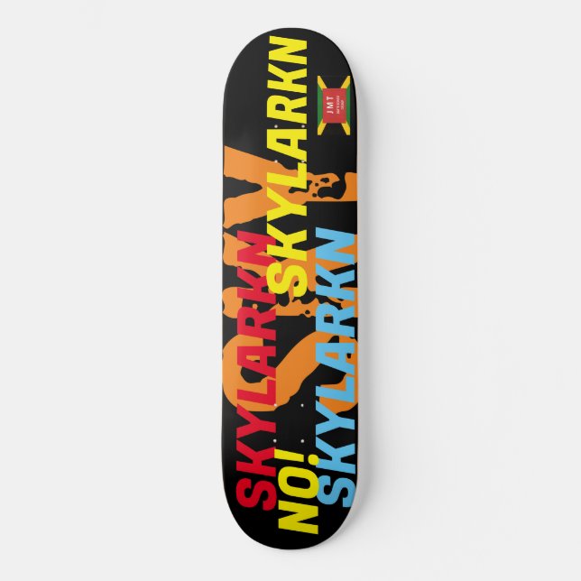 SKYLARKIN  8 1/4" Skateboarddäck Mini Skateboard Bräda 18,5 Cm (Framsida)