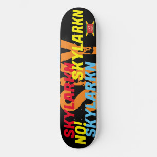 SKYLARKIN 8 1/4-tums Skateboard-däck Mini Skateboard Bräda 18,5 Cm