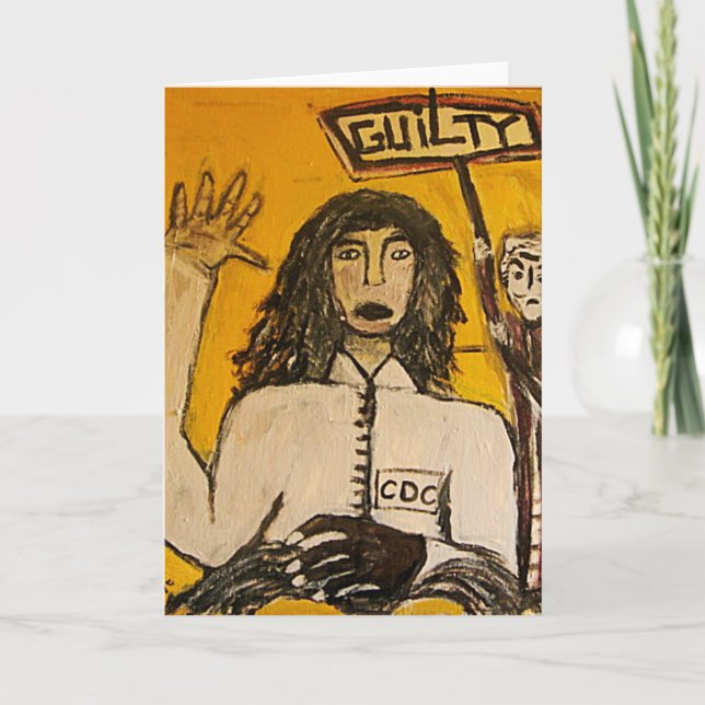 SKYLDIGA RASTA-HÄXAFÖRSÖK KORT (Framsida)