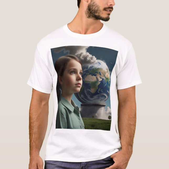 Skyldighet att skydda planeten t shirt (Framsida)