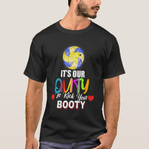 Skyldighet att spara din Booty Volleyball Cute T Shirt