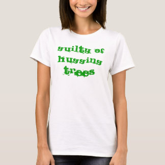 Skyldigt av att krama träd Tanktop T-shirt