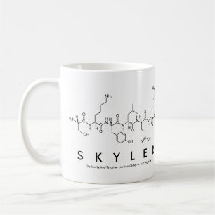 Skyler peptide namn mugg