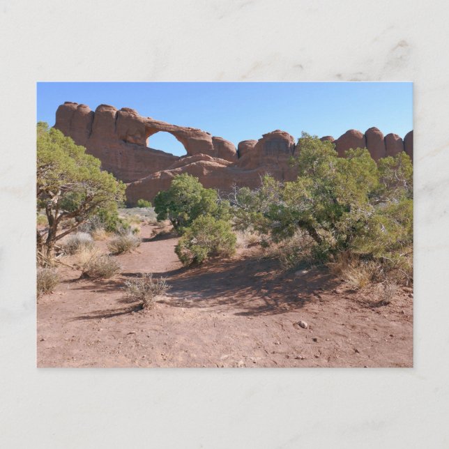 Skyline Arch i Arches nationalpark Vykort (Framsida)