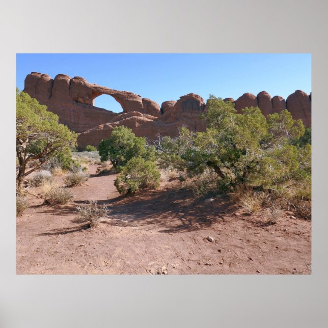 Skyline Arch vid Arches National Park Poster (Framsidan)