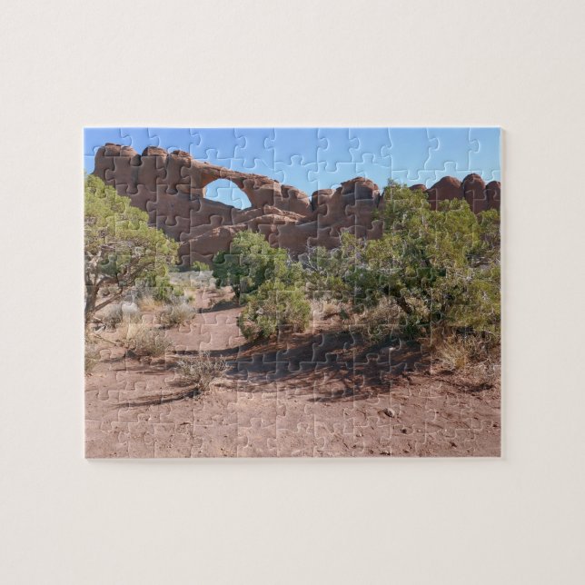 Skyline Arch vid Arches National Park Pussel (Horisontell)