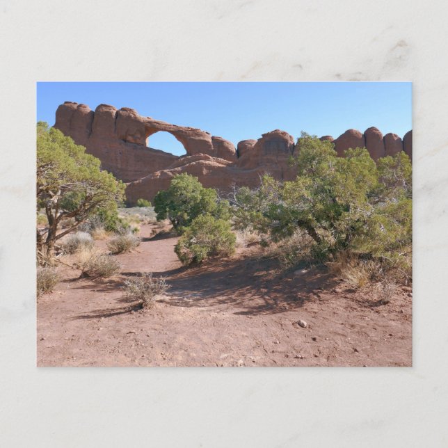 Skyline Arch vid Arches National Park Vykort (Framsida)