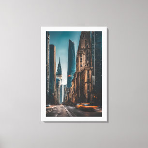 Skyline Art Canvastryck