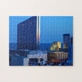 Skyline Atlantic City City Bilder Cityscape Pussel
