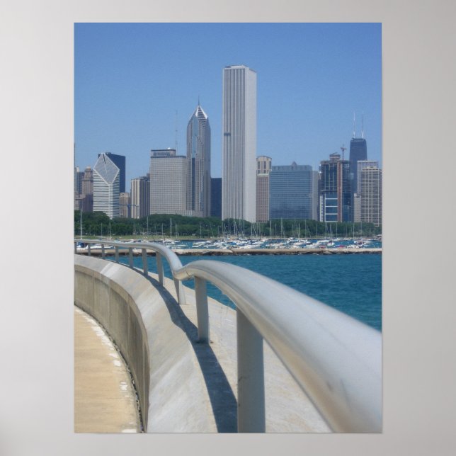 Skyline, Chicago, IL Poster (Framsidan)