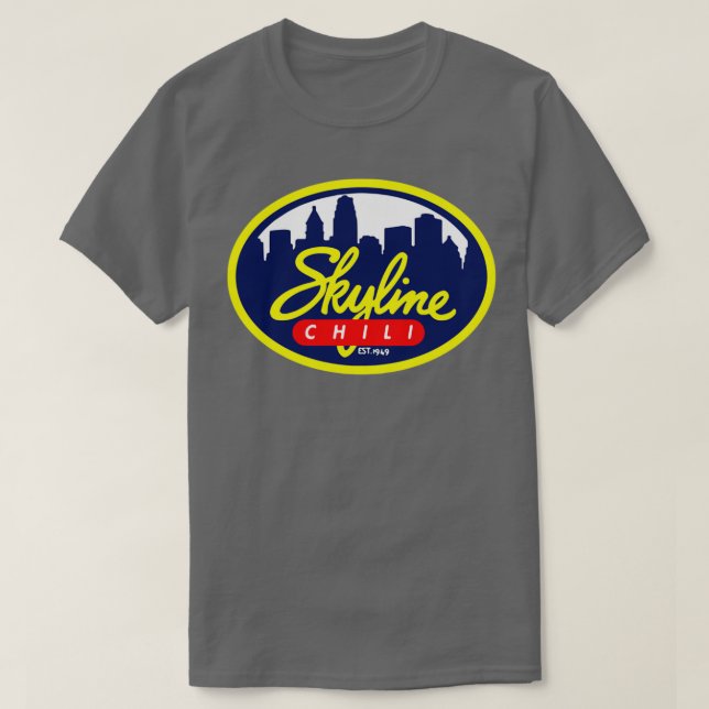 Skyline Chili 1  T Shirt (Design framsida)
