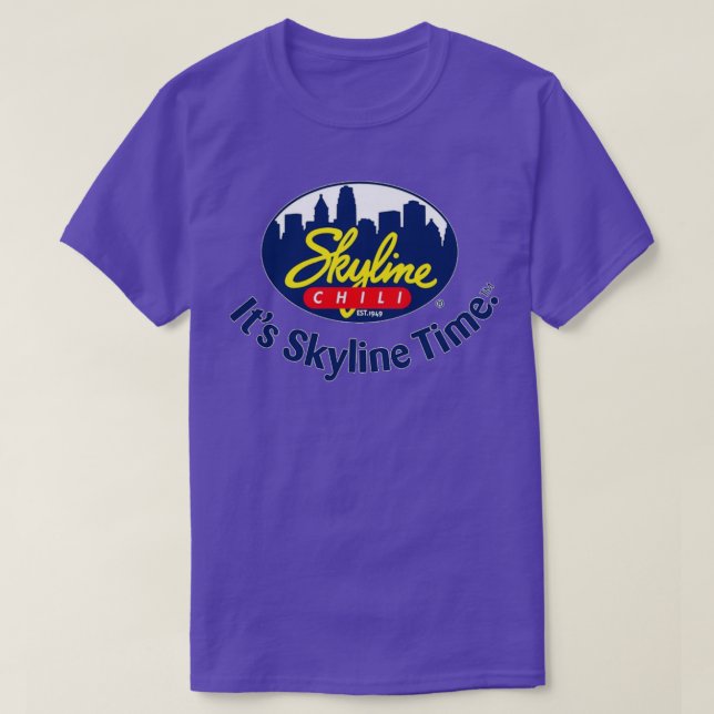 Skyline Chili (2)  T Shirt (Design framsida)