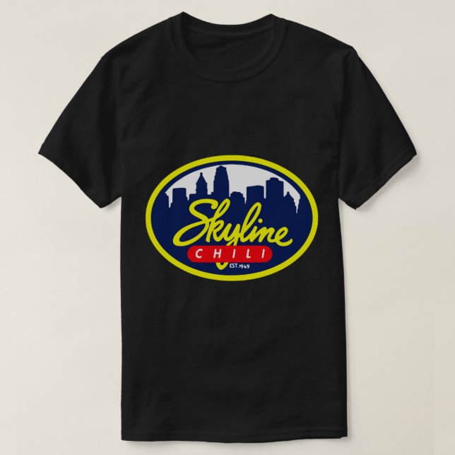 Skyline Chili Magnet T Shirt (Design framsida)
