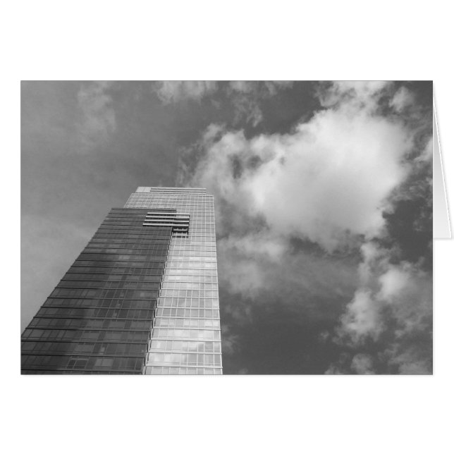 Skyline & Clouds - Noir, kort (Framsidan Horizontal)