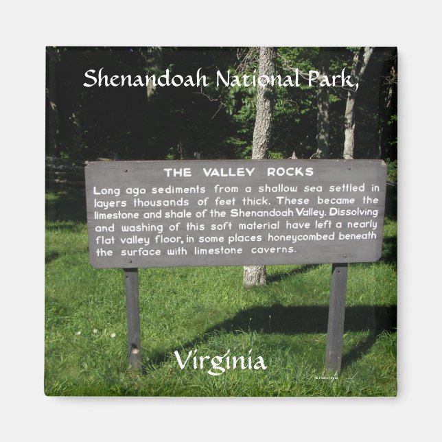 Skyline Drive Magnet (Framsidan)