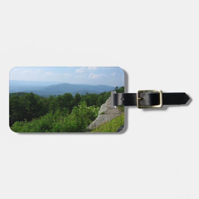 Skyline Drive Scenia Mountains Photo Bagagebricka (Horisontell Framsida)