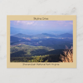 Skyline Drive Shenandoah Vykort