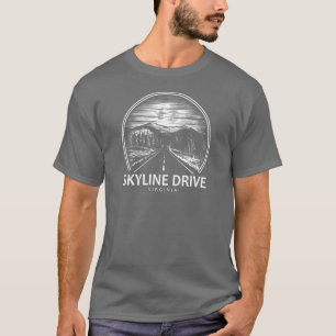 Skyline Drive Virginia Forest T Shirt