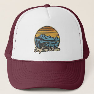 Skyline Drive Virginia Retro Keps