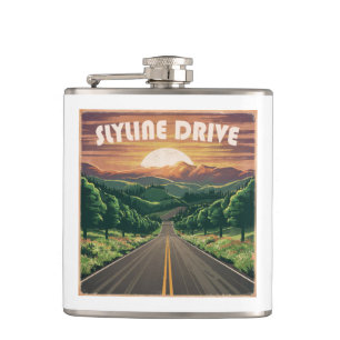 Skyline Drive Virginia Sunset Fickplunta