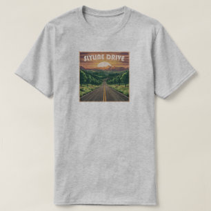 Skyline Drive Virginia Sunset T Shirt