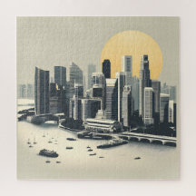 Skyline Fantasy: Singapores Marina Bay