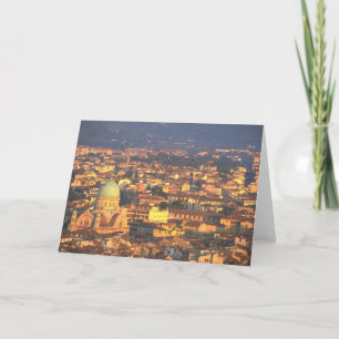 Skyline Florence Italien Kort